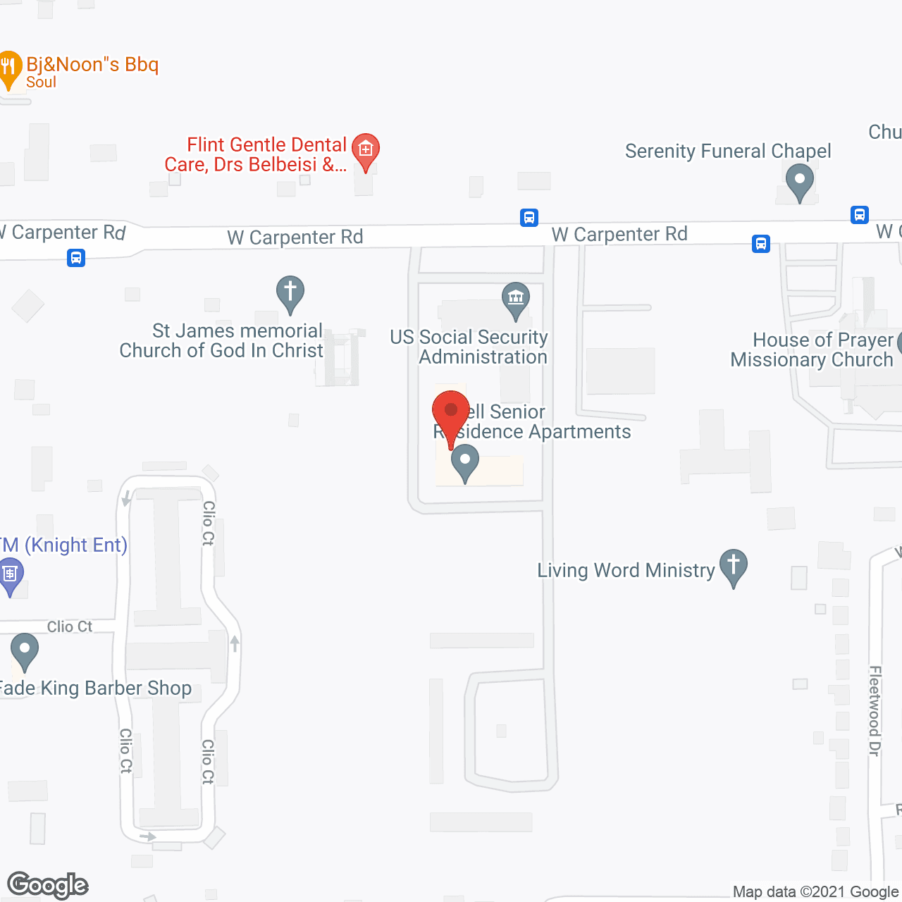 Slidell Senior Citizens Residence in google map