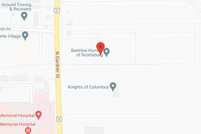 Beehive Homes of Scottsburg in google map