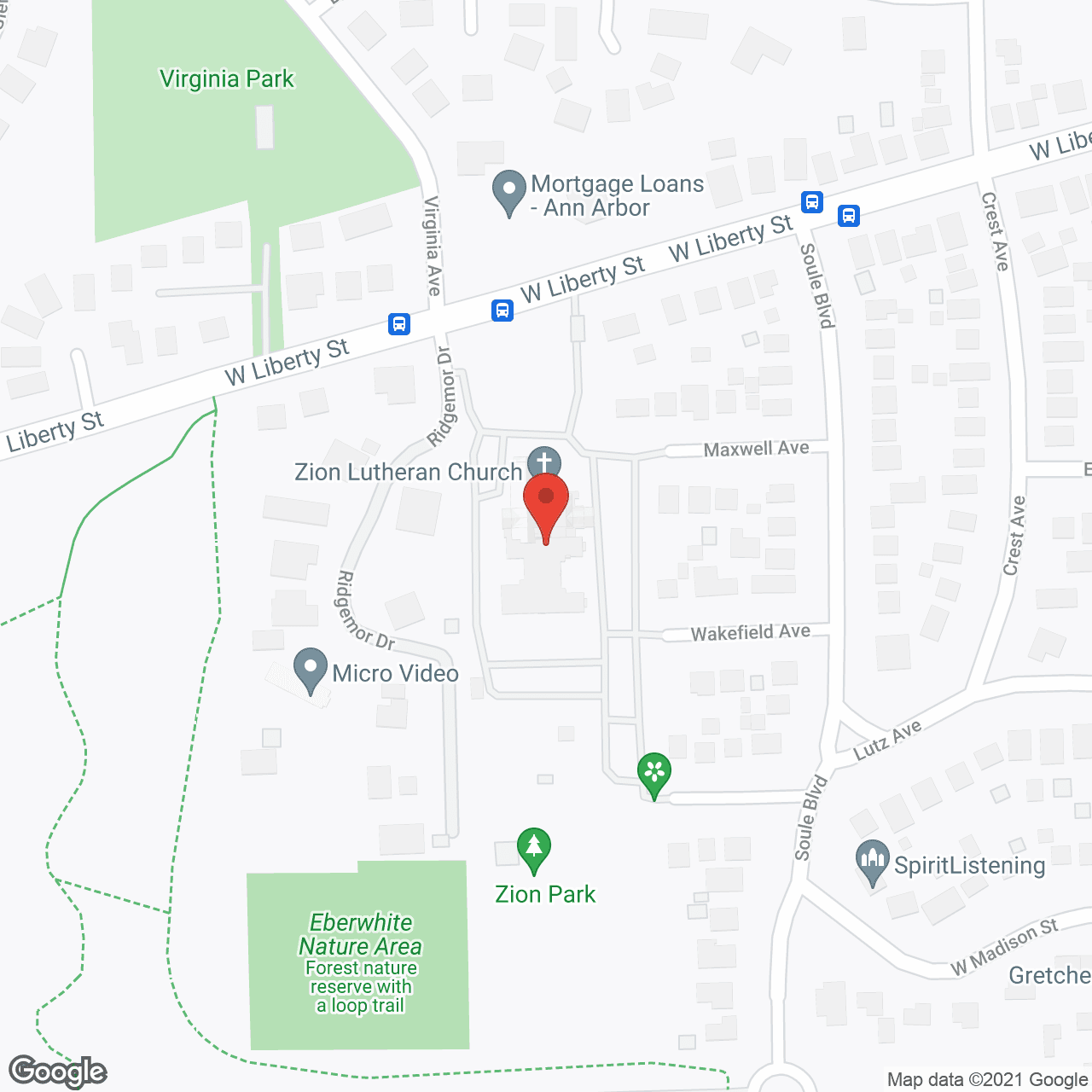 Zion Lutheran Residential Apts in google map