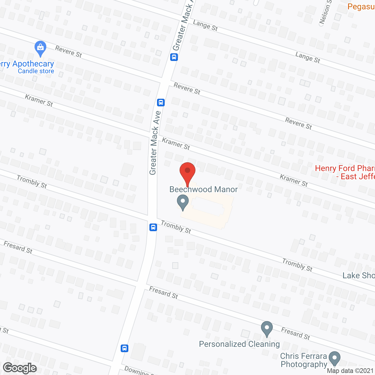 Beechwood Manor in google map