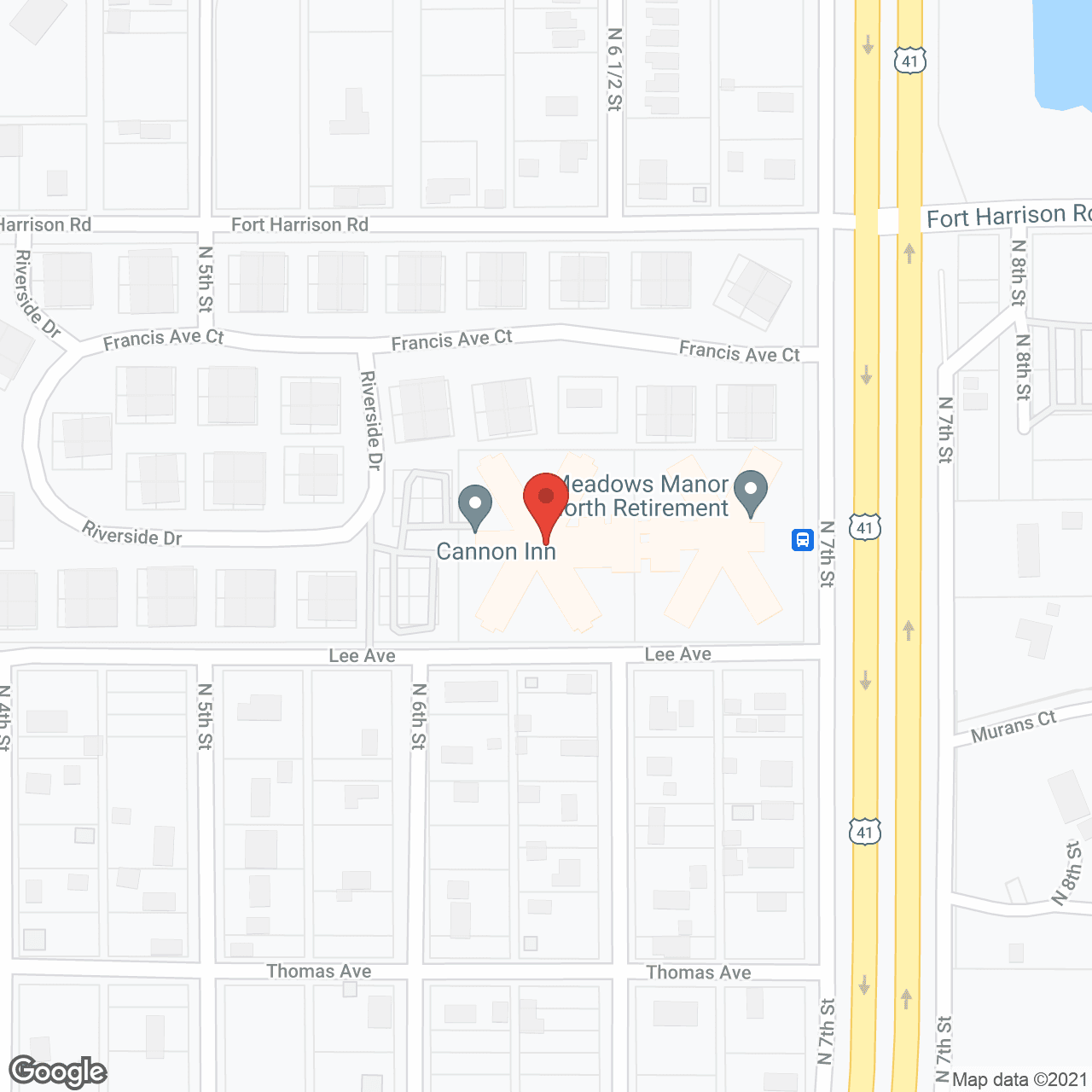 Cannon Inn in google map
