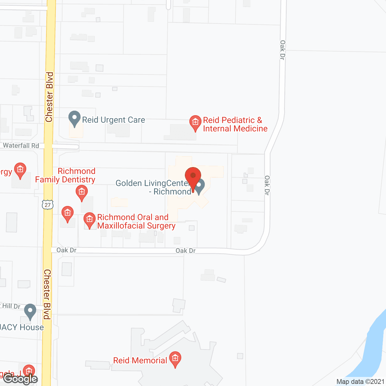 Golden LivingCenter - Richmond in google map