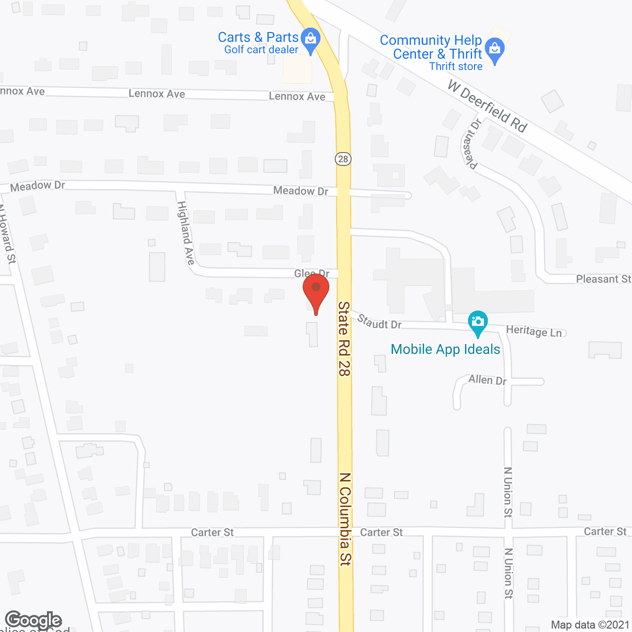 Union City Retirement Village in google map