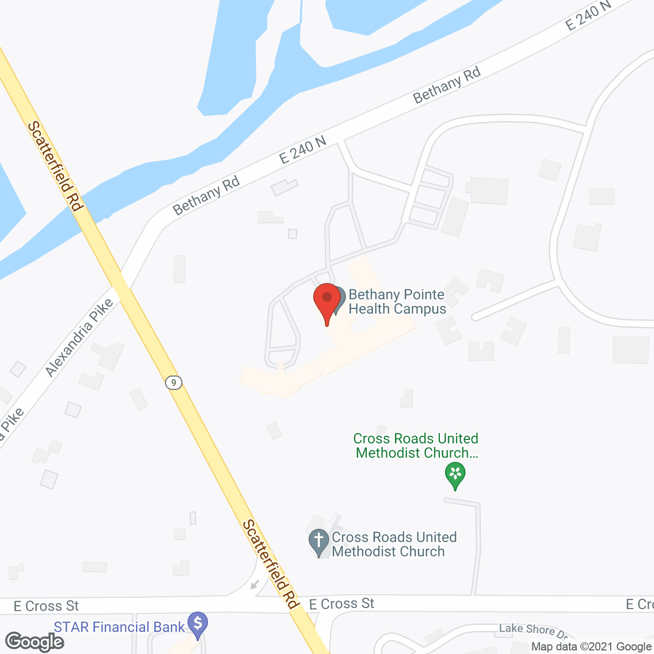 Bethany Pointe Health Campus in google map
