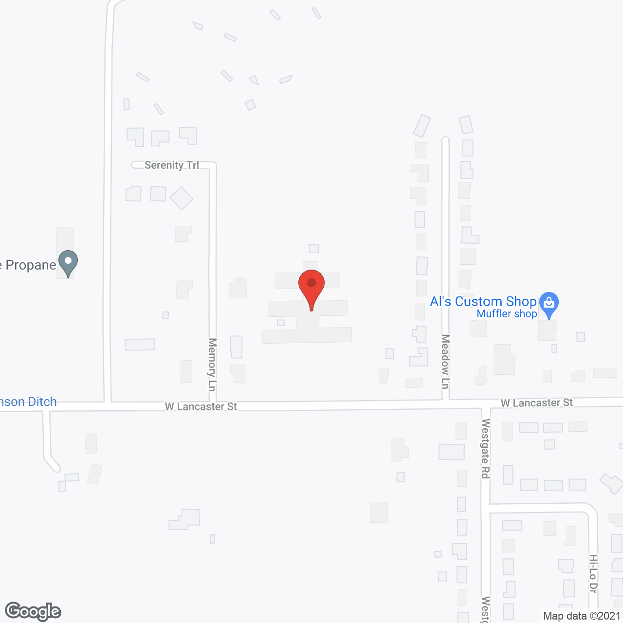Meadowvale Health and Rehabilitation Center in google map