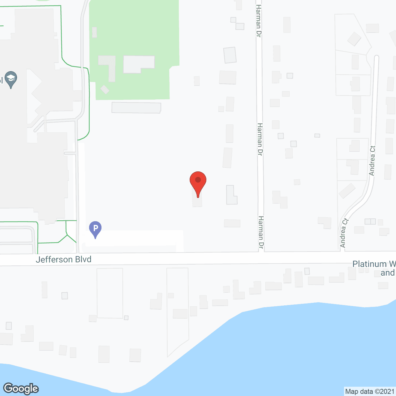 Sunset House Inc in google map