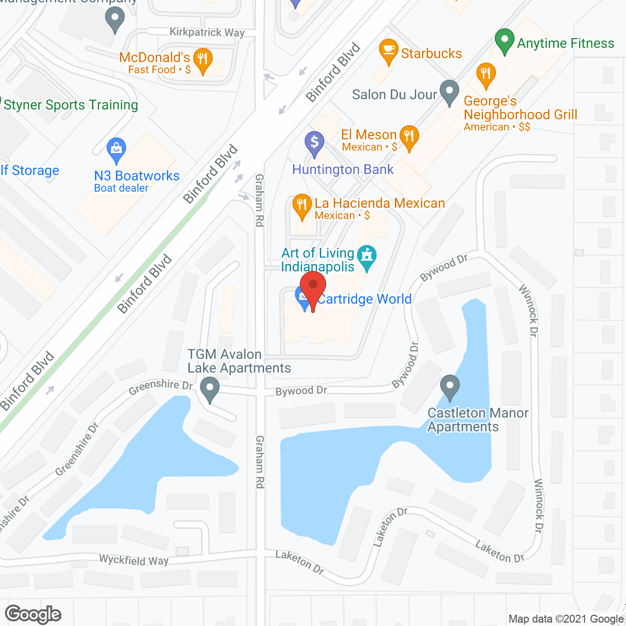 Harborside Healthcare in google map