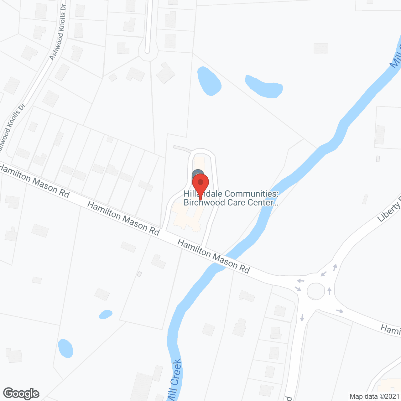 Birchwood Care Center in google map