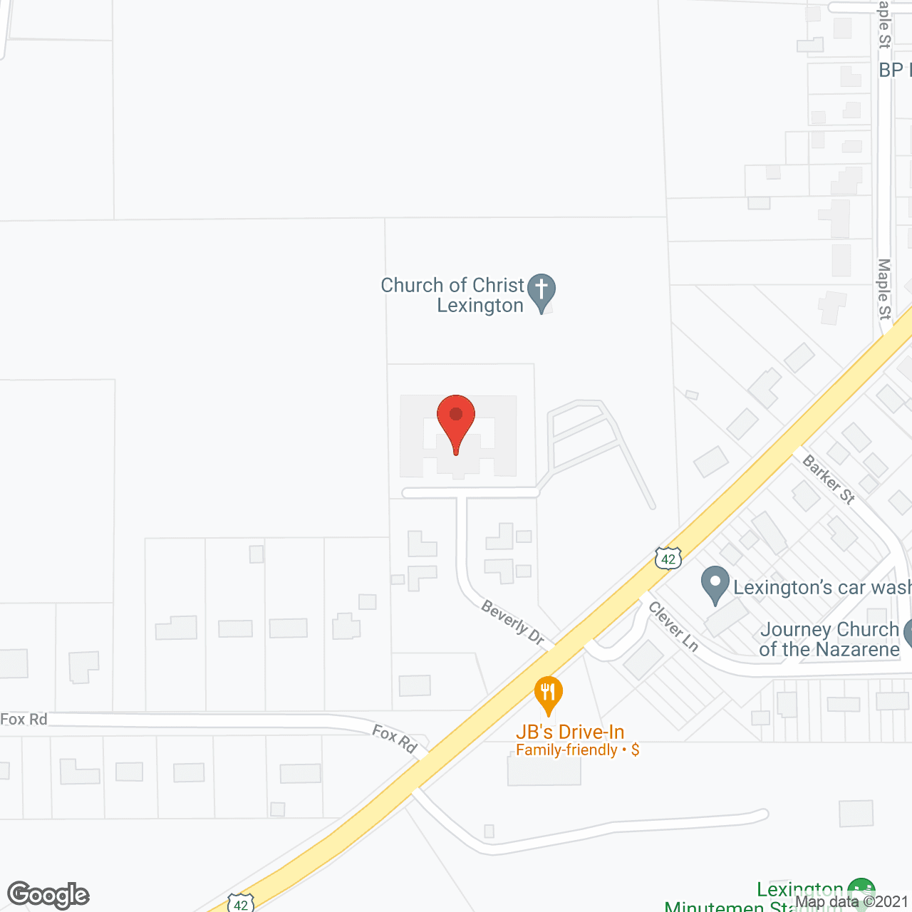 Lexington Court Care Ctr in google map