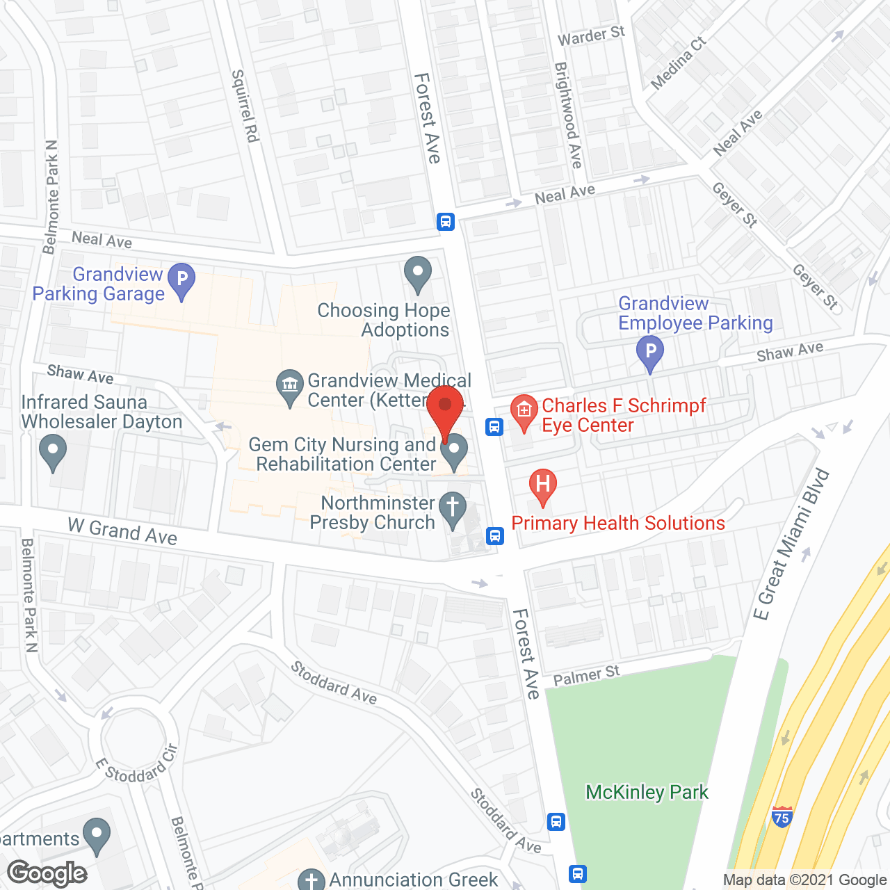 Gem City Nursing and Rehab Center in google map