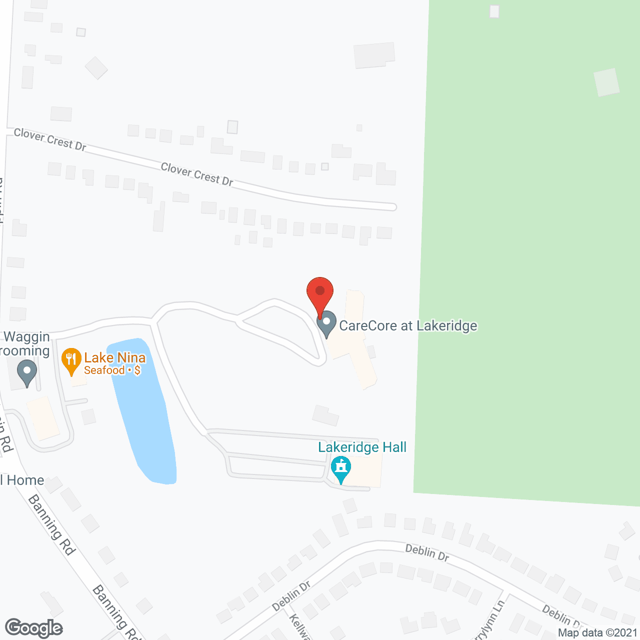 Lakeridge Villa in google map