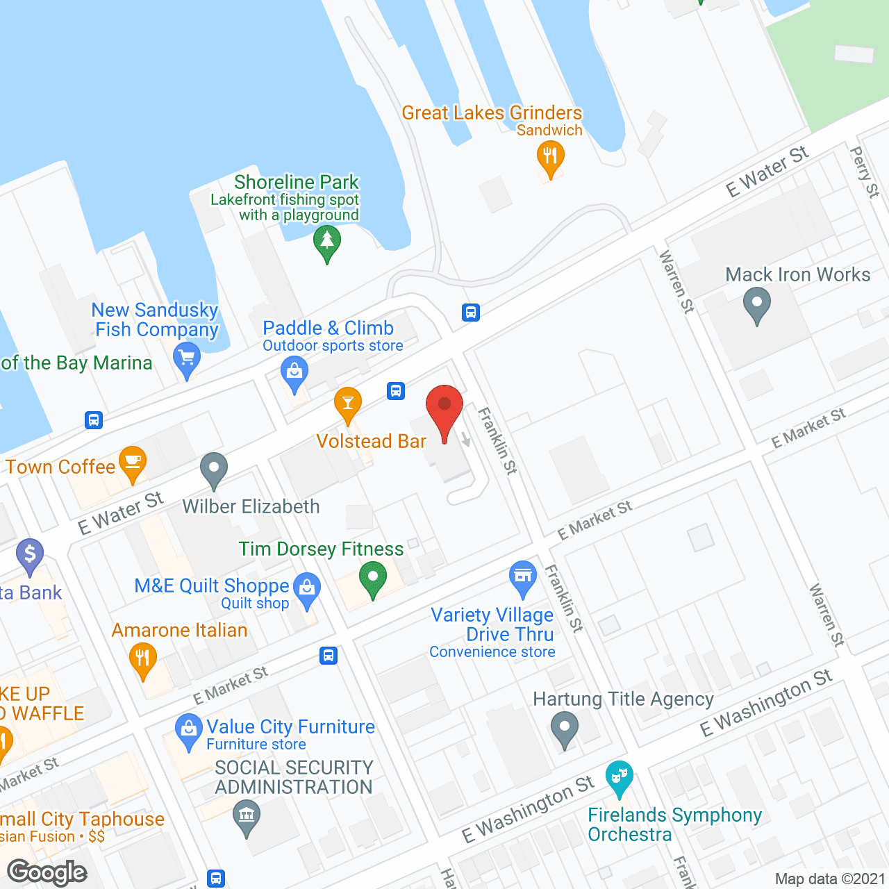 Harborview in google map
