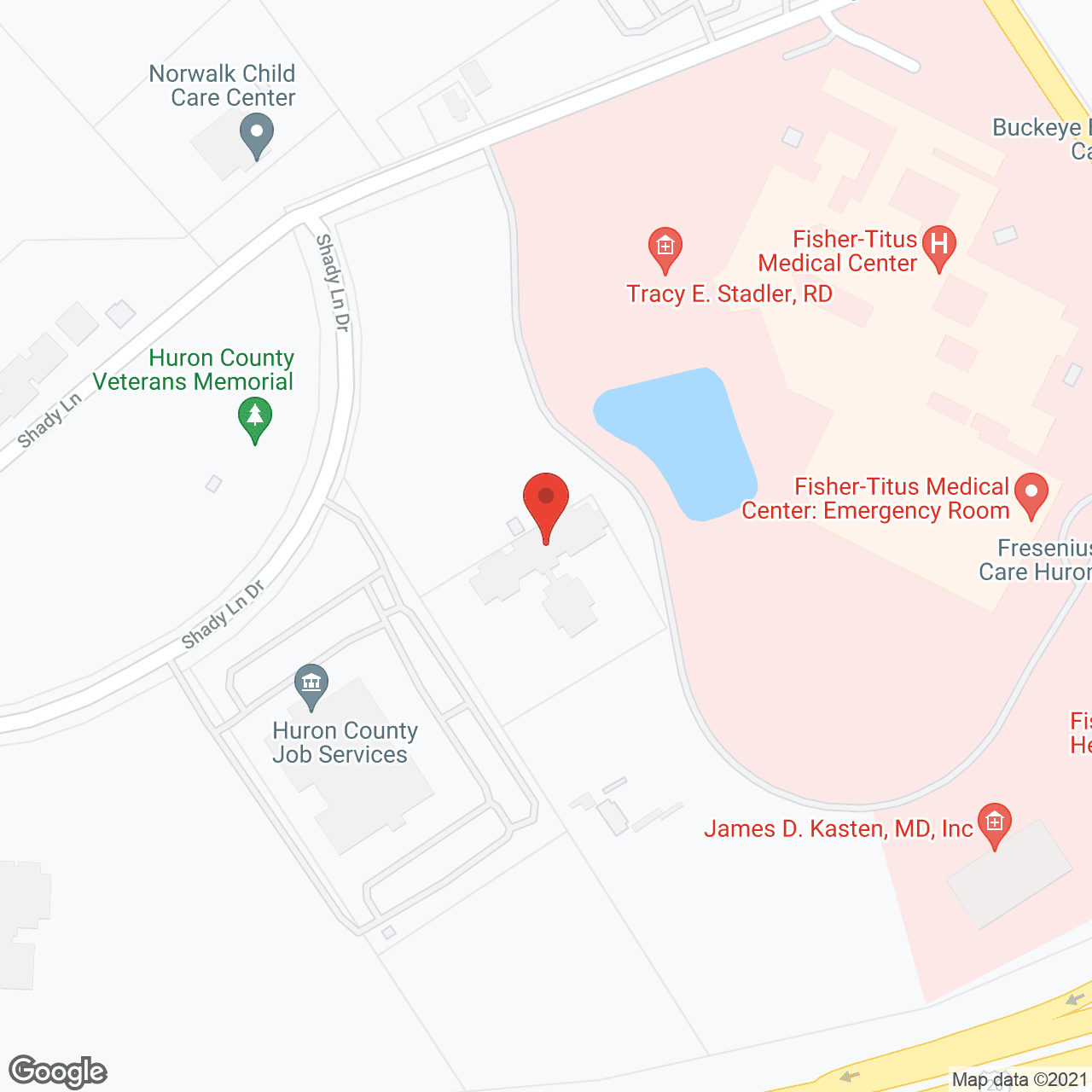 Carriage House of Fisher in google map