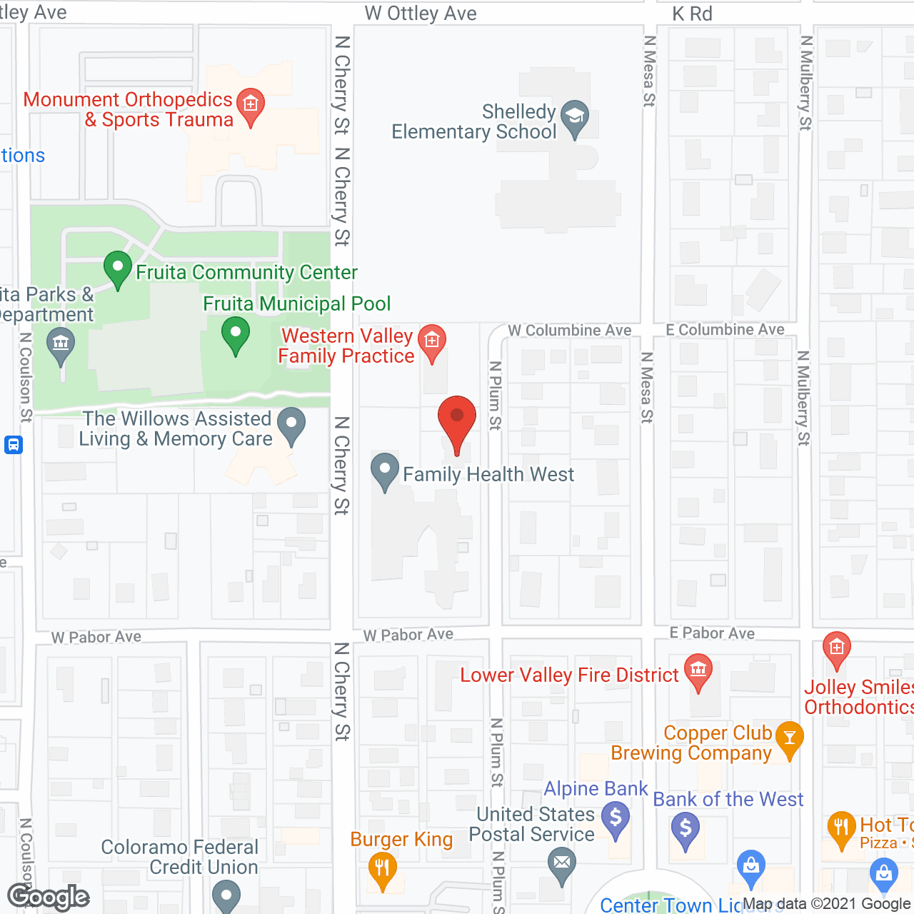 Home Health Svc in google map