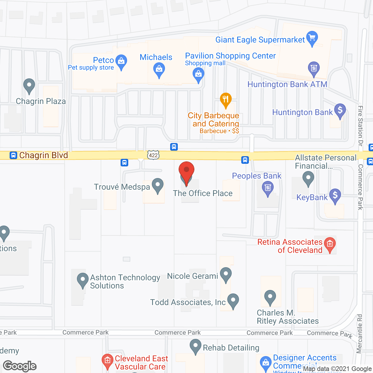 Assisted Living Residence in google map