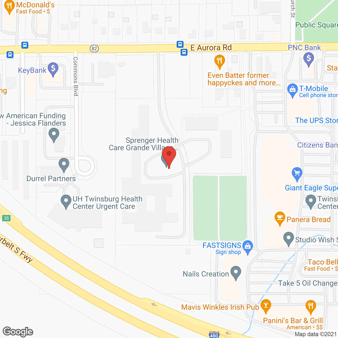 The Villas Assisted Living at Grande Village in google map