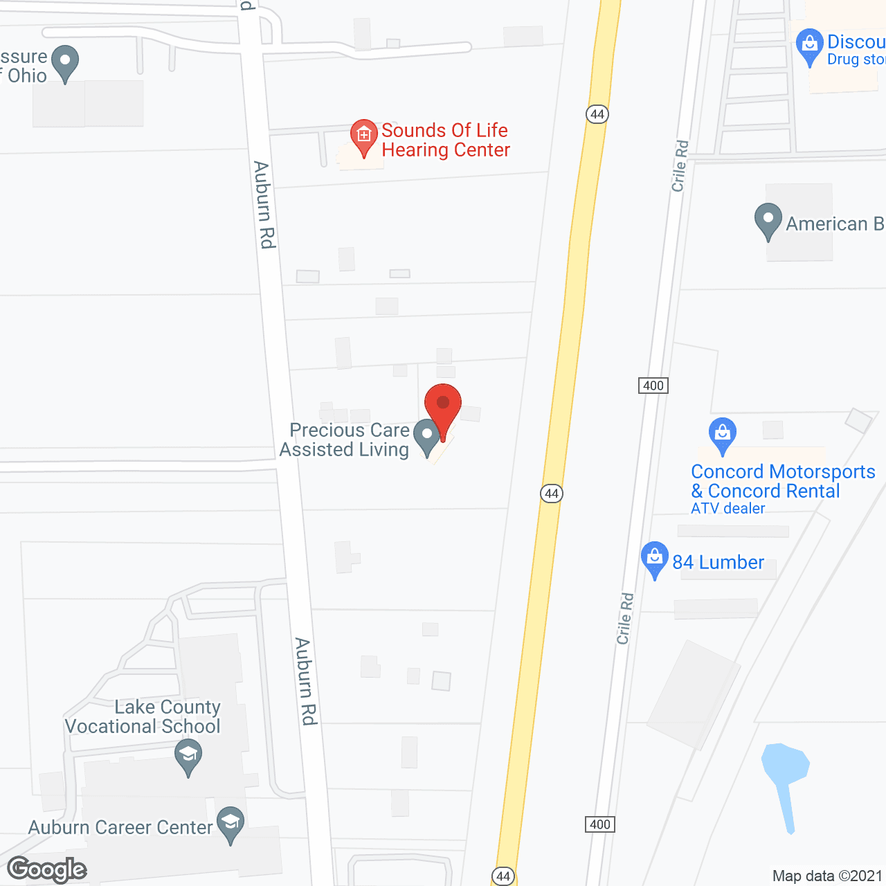 Precious Care Assisted Living Inc. in google map