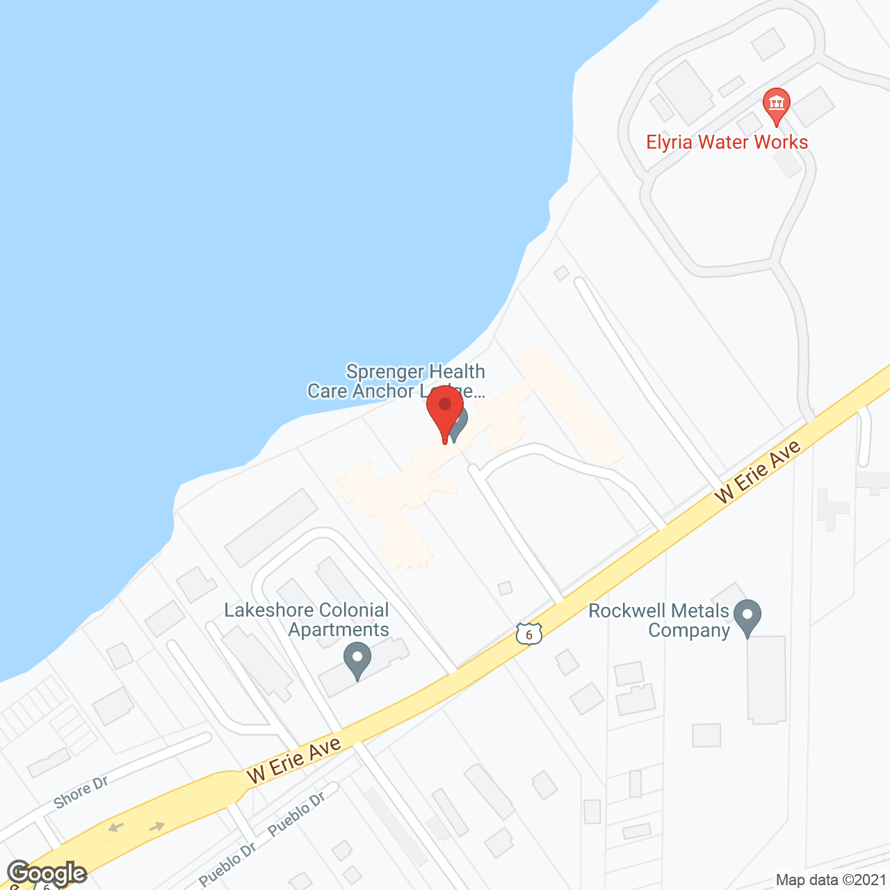 Anchor Lodge Retirement Village in google map