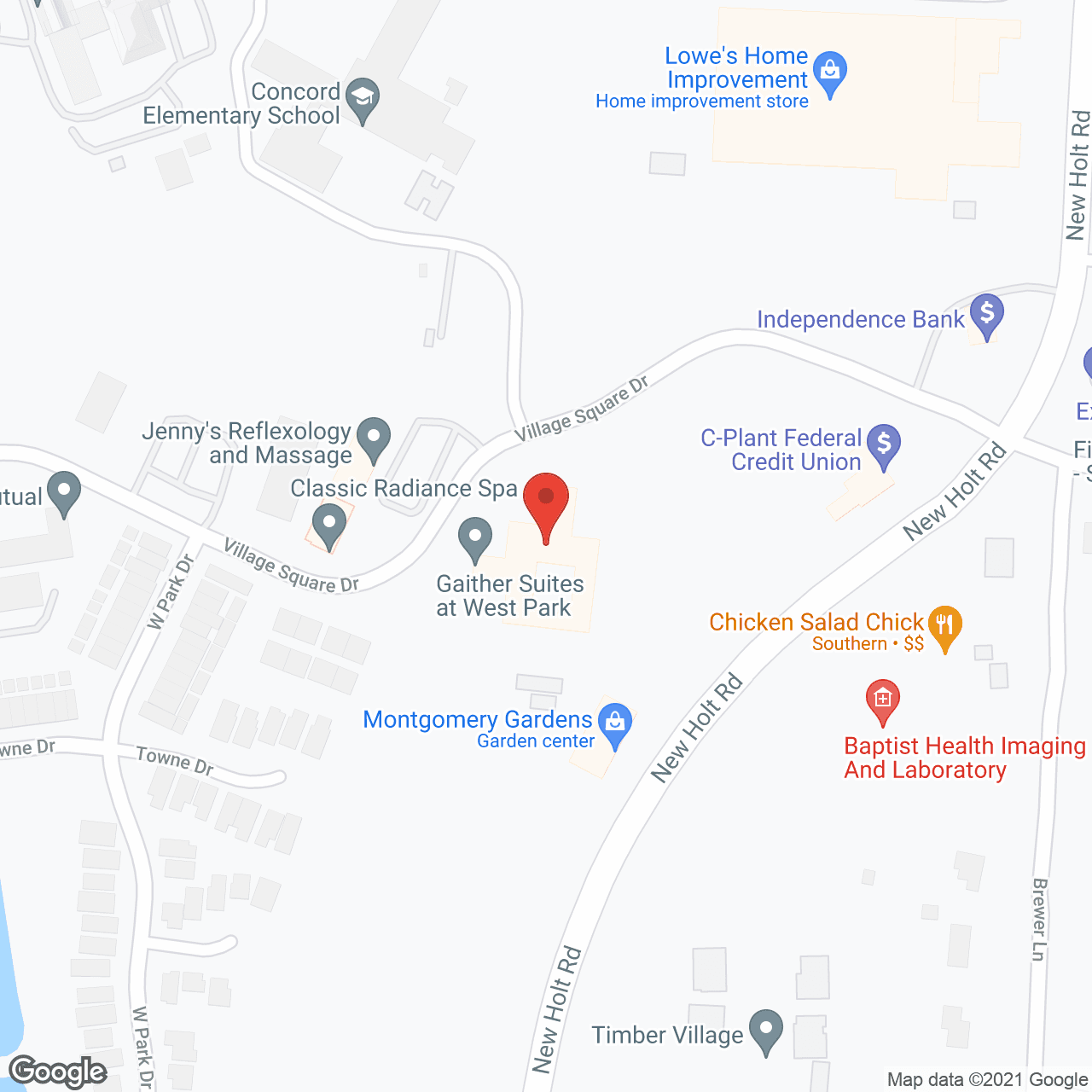 Gaither Suites At West Park Assisted Living and Personal Care Home in google map