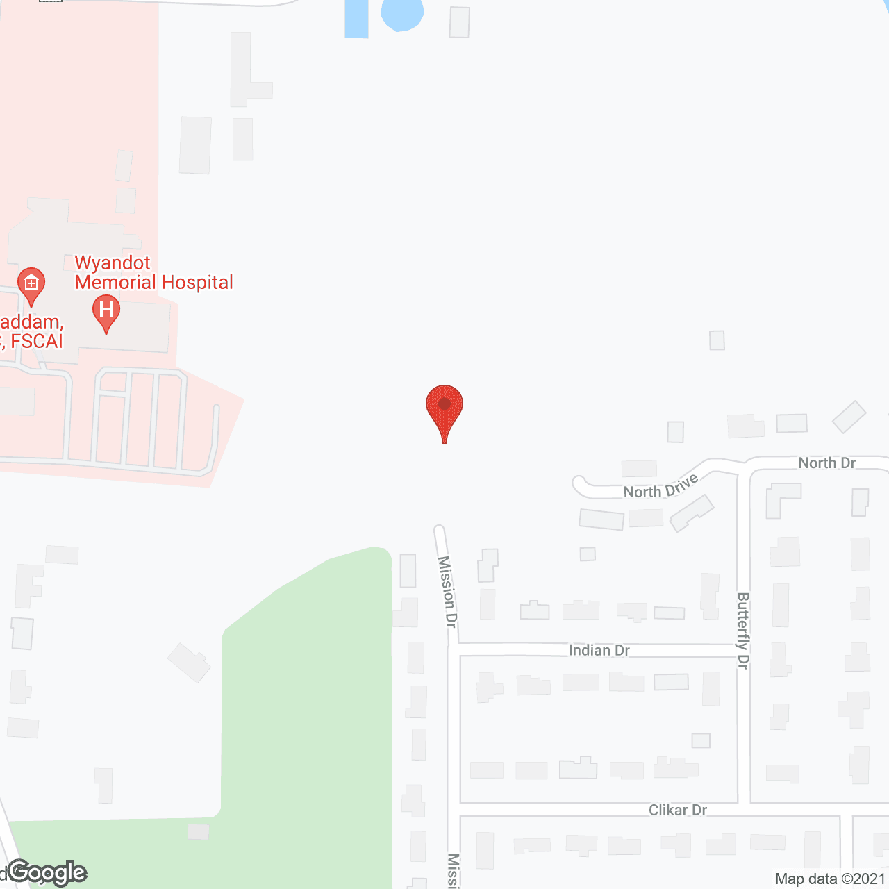 Wyandot Manor in google map