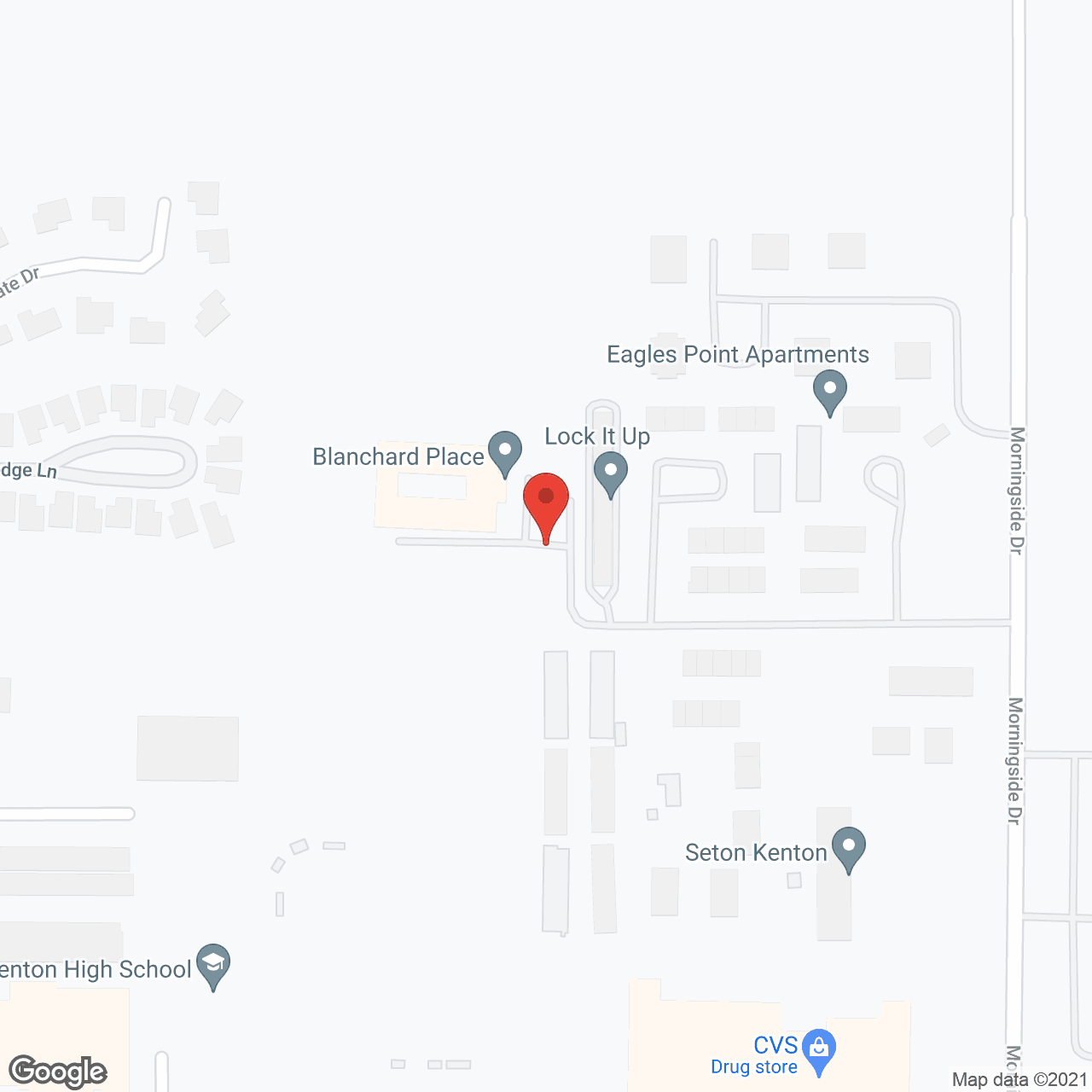 Trustwell Living at Blanchard Place in google map