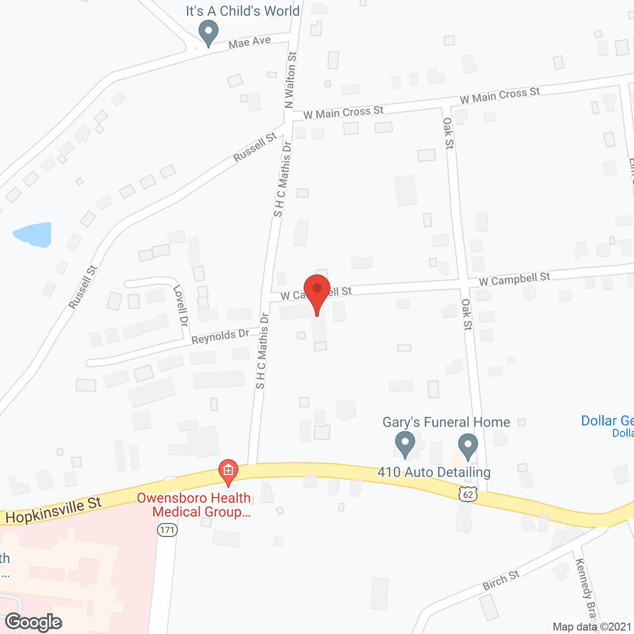 Poplar Grove Rest Home in google map