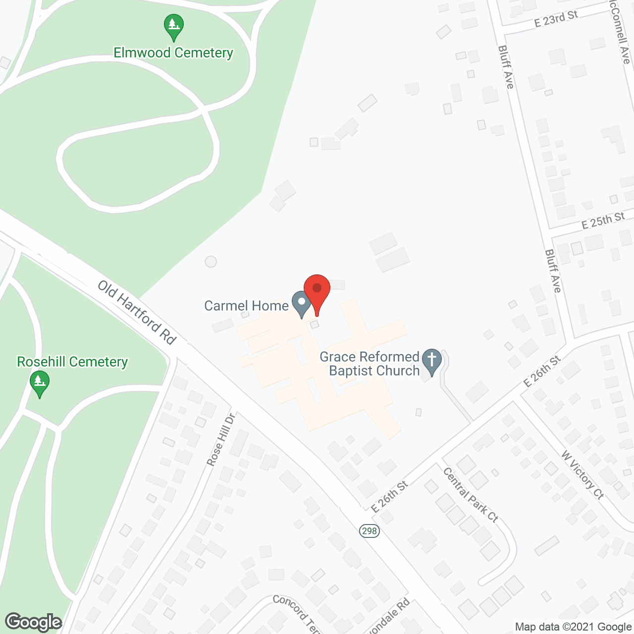 Carmel Home in google map