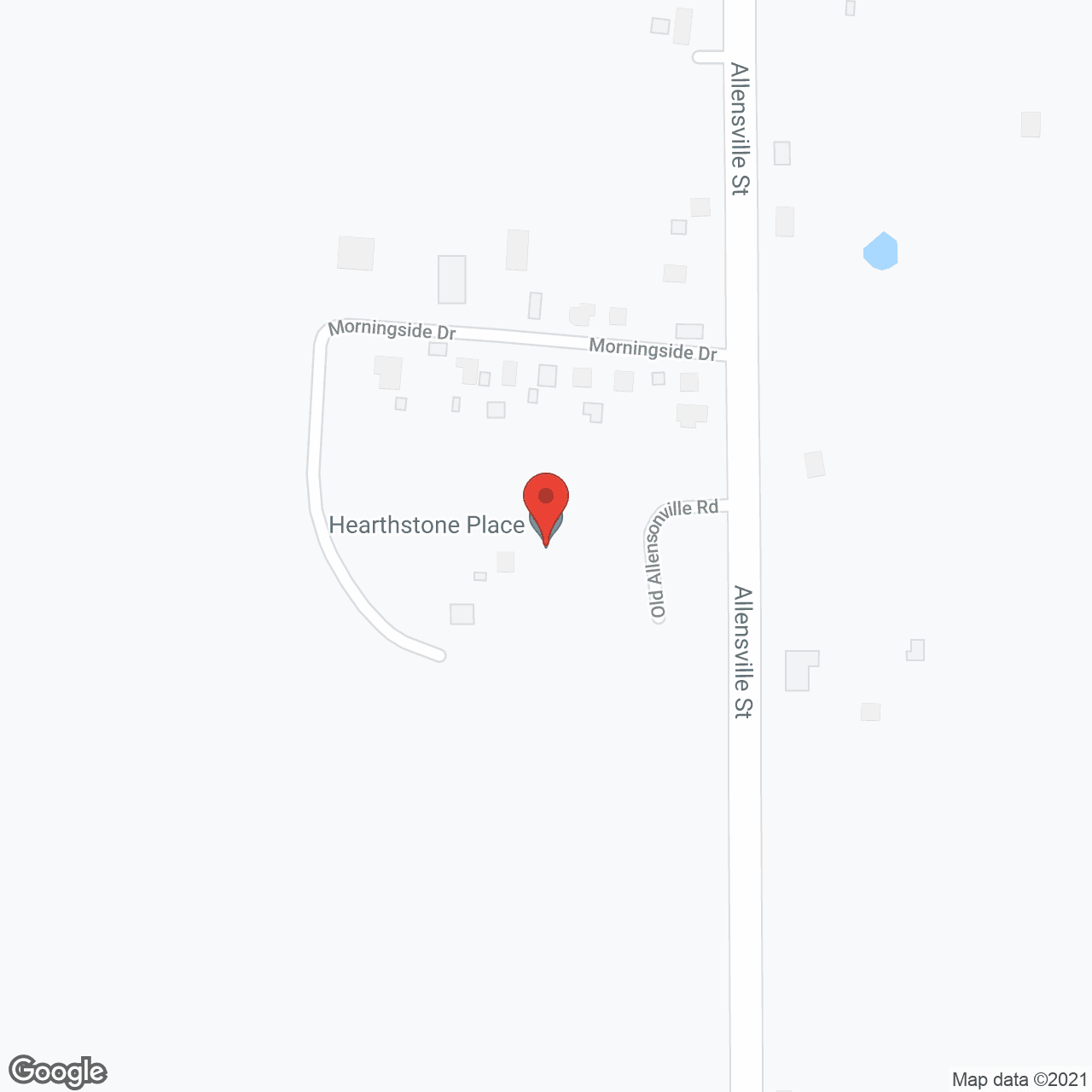 Hearthstone Place in google map