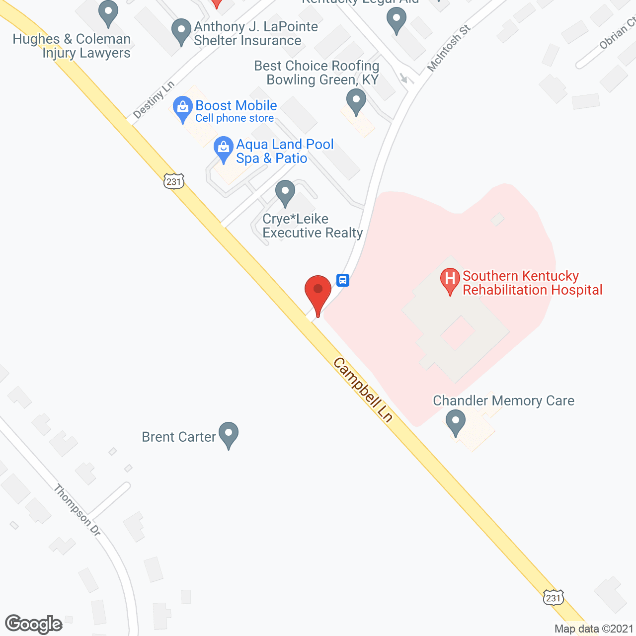 Mediplex Rehabilitation of Bowling Green in google map
