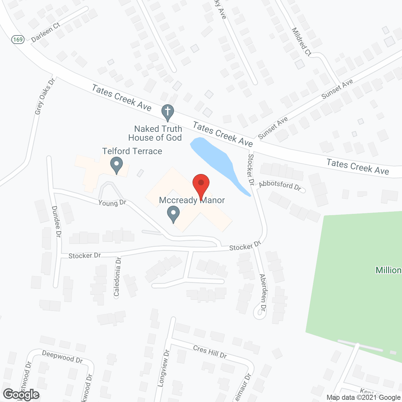 McCready Manor in google map