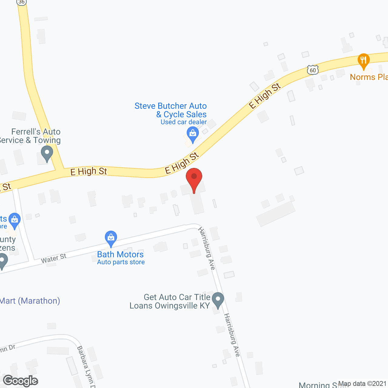 Hill-Top Lodge Nursing Home in google map