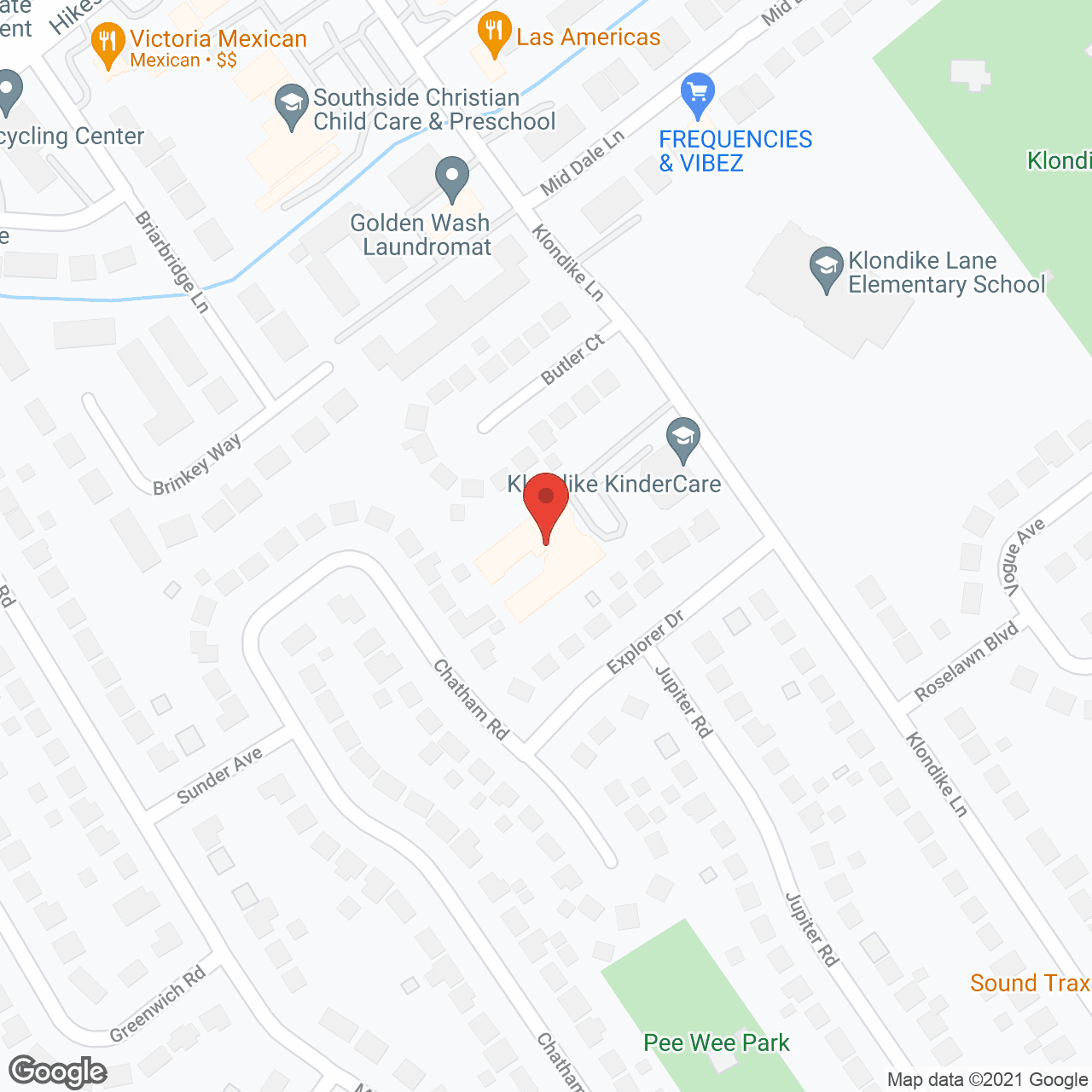 Klondike Manor Health Care Ctr in google map