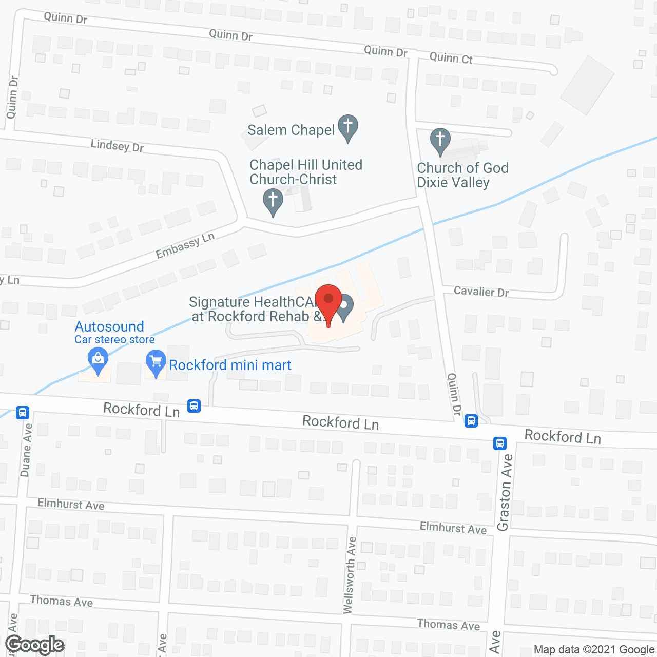 Rockford Manor Intermediate Cr in google map