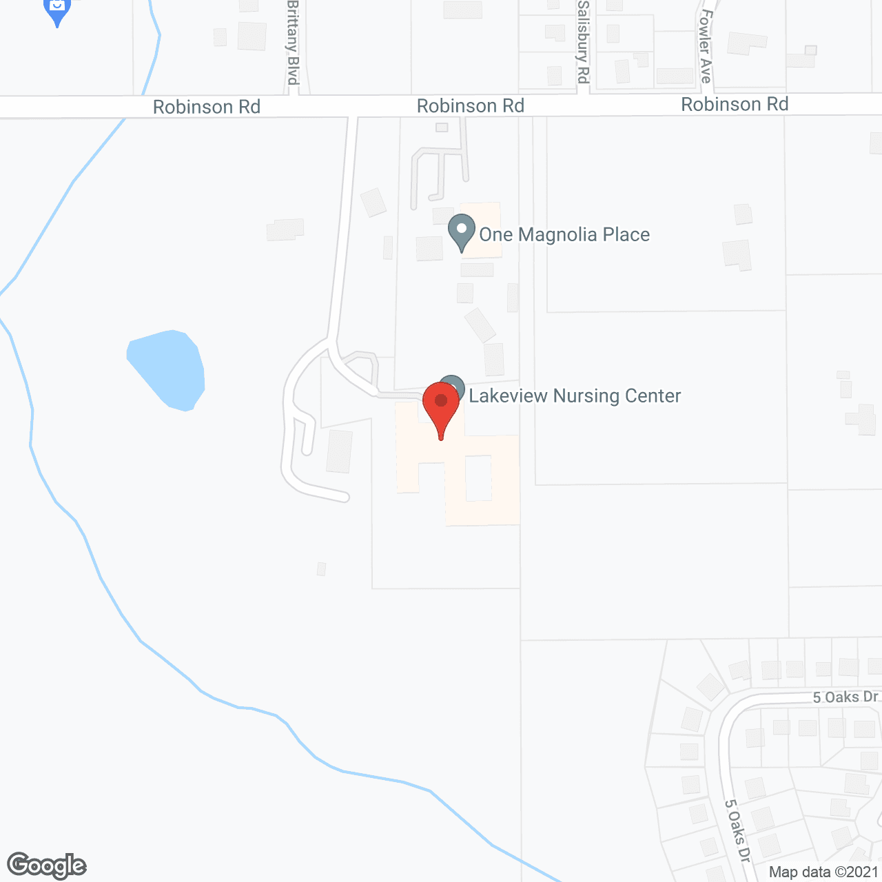 Lakeview Nursing Center Personal Care in google map