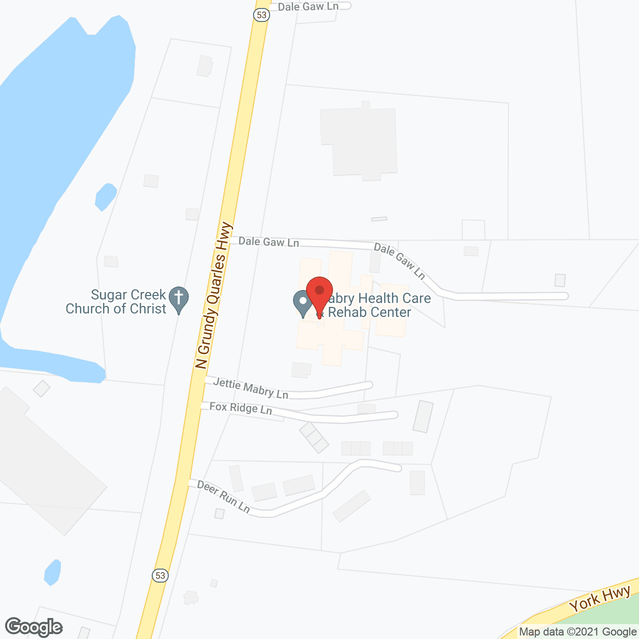 Mabry Health Care in google map