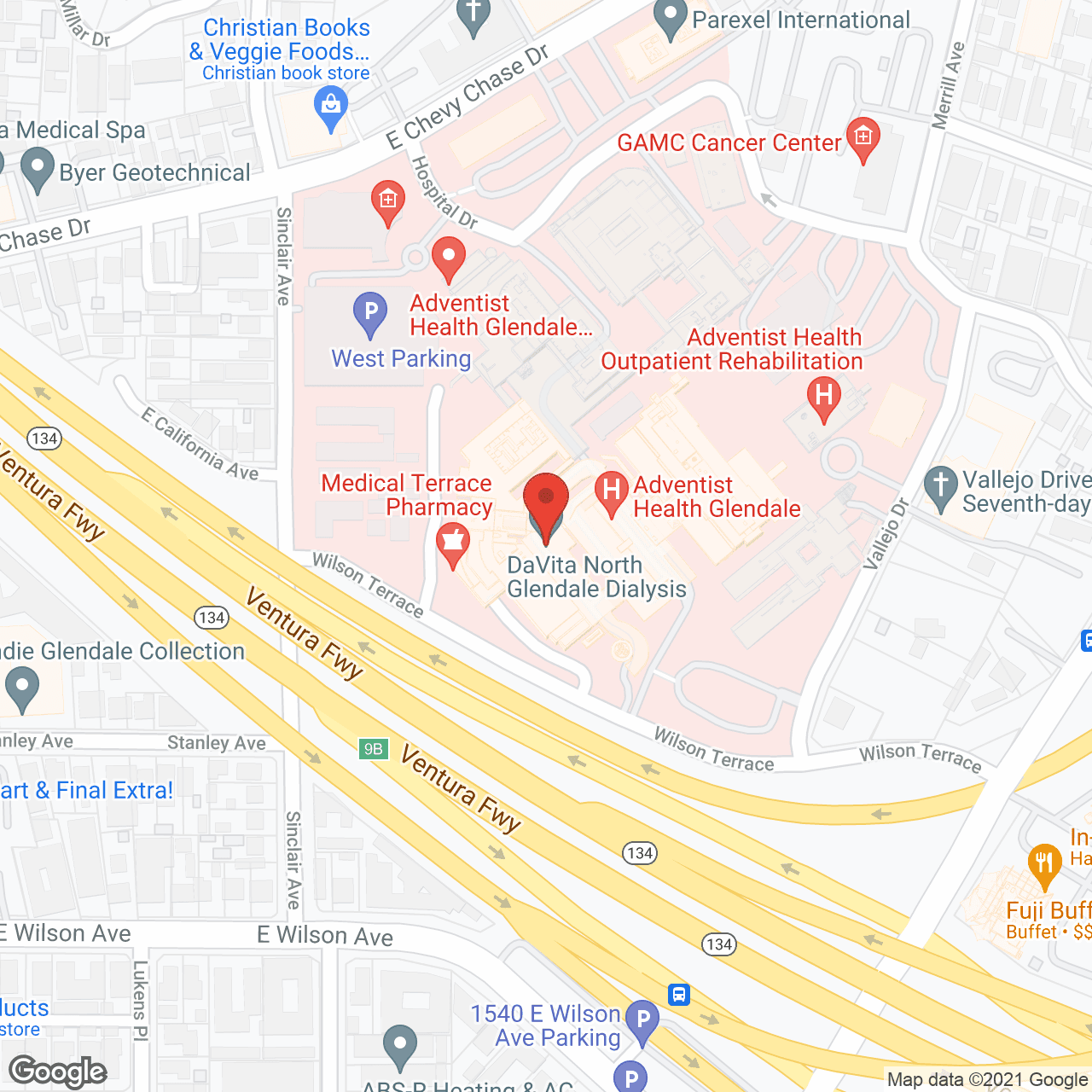 West Healthcare in google map