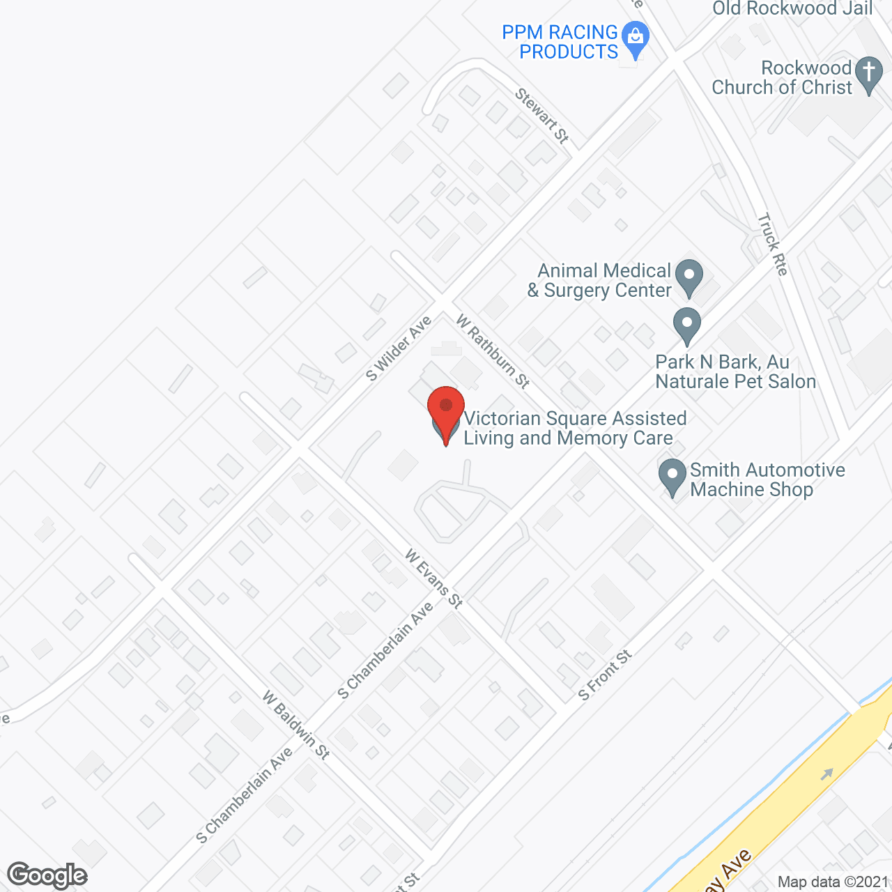 Victorian Square in google map