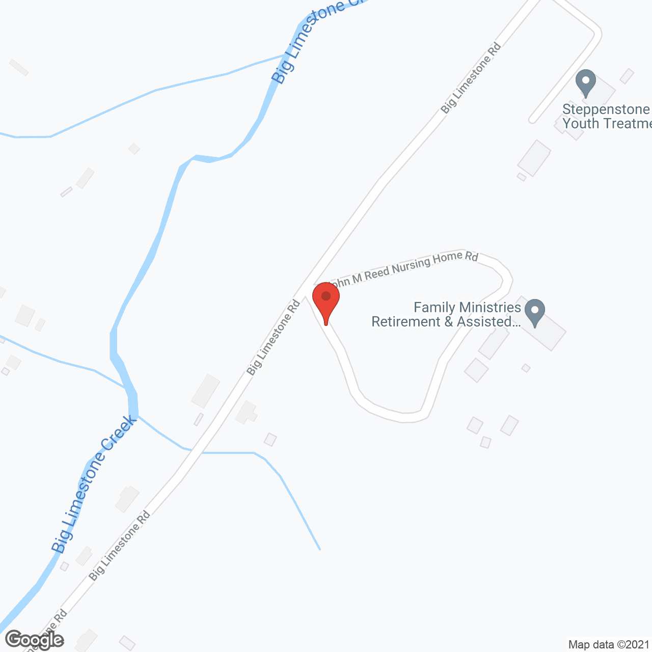 Family Ministries Retirement and Assisted Living in google map