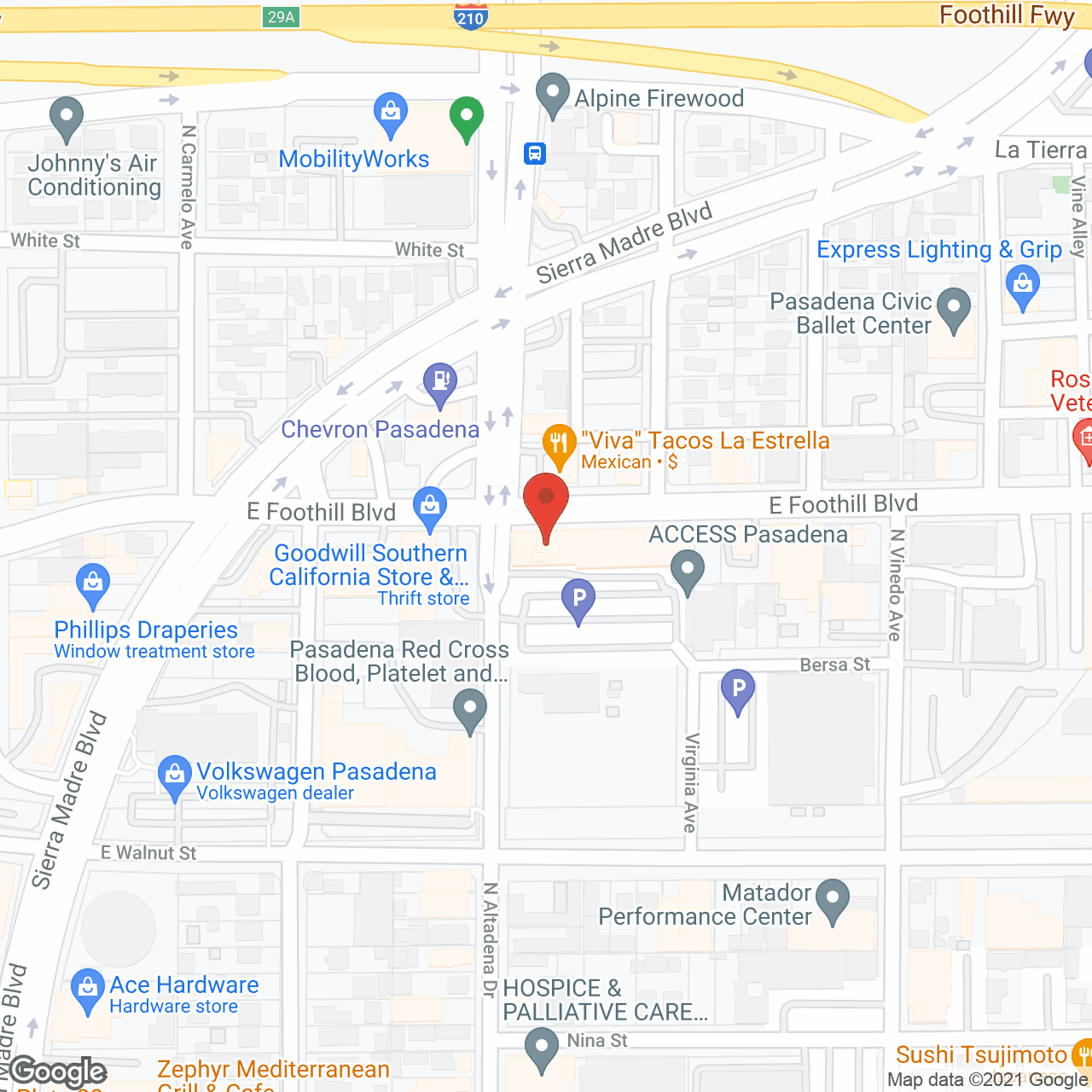 Vital Home Health Care in google map