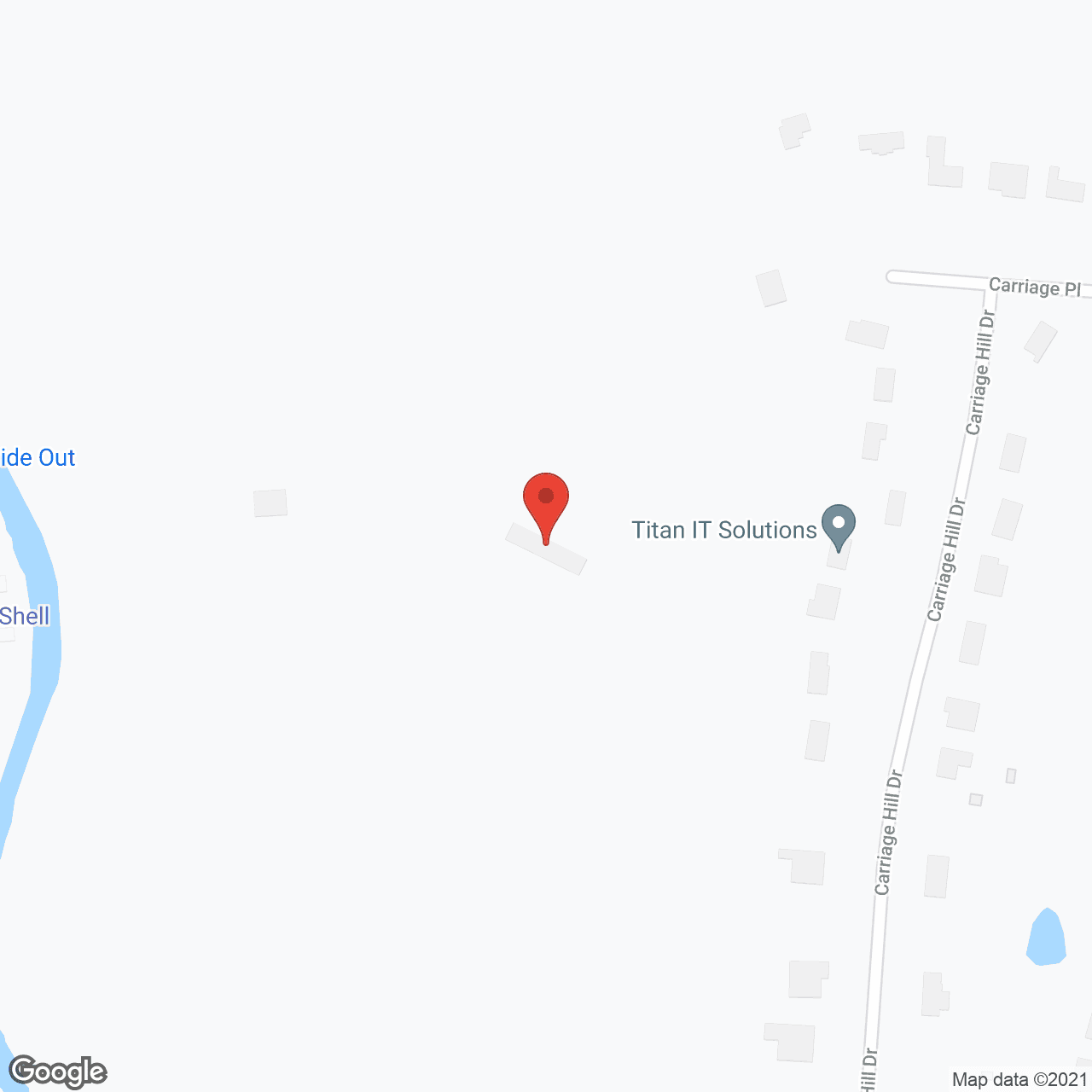 Long Hollow Terrace in google map