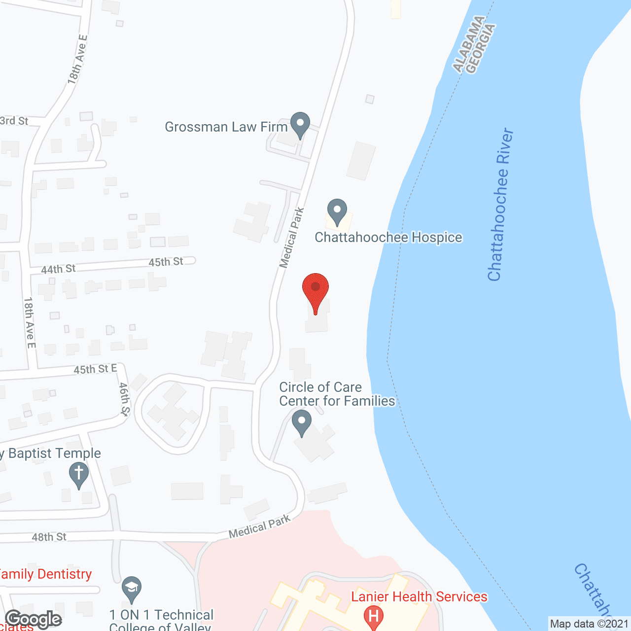 George H Lanier Memorial Home in google map