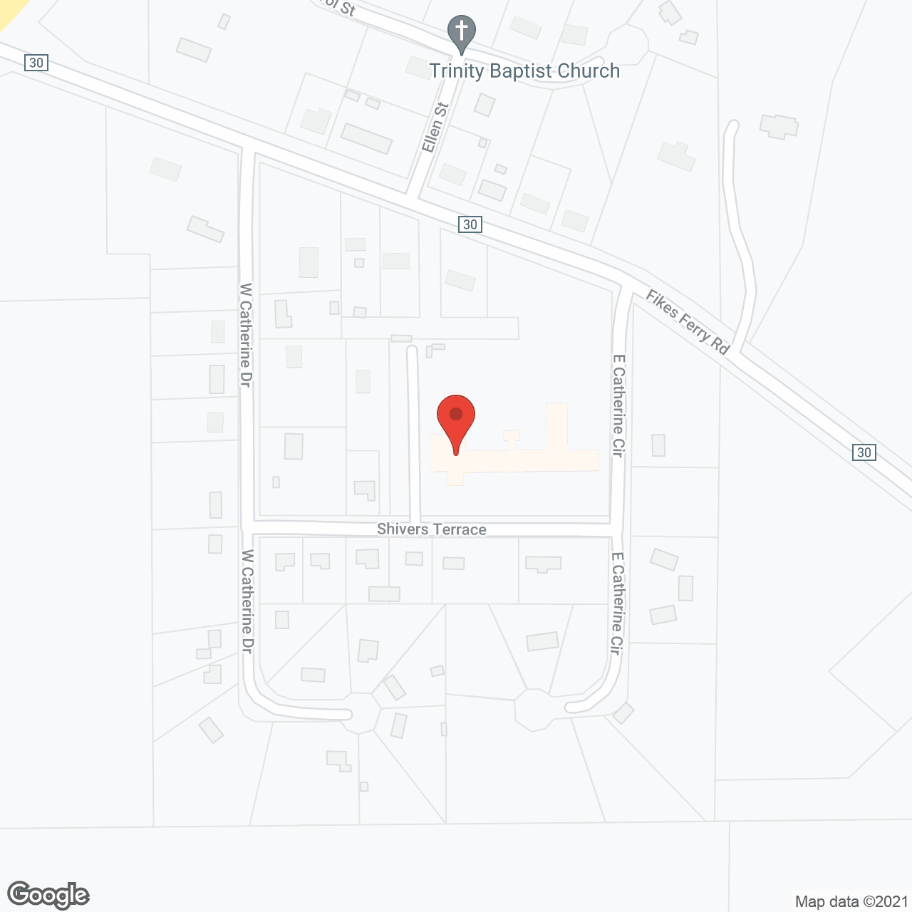 Southland Nursing Home in google map