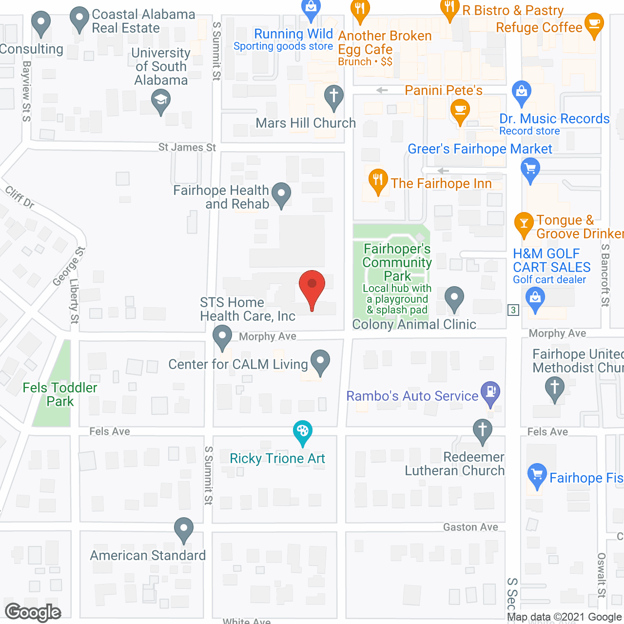 Golden LivingCenter - Fairhope in google map