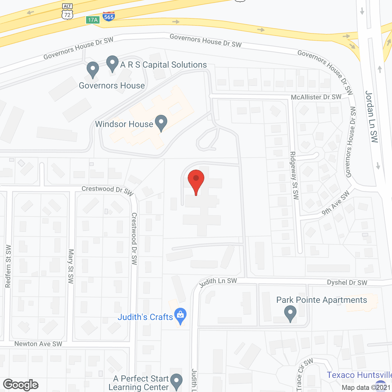 Westside Health Care Ctr in google map