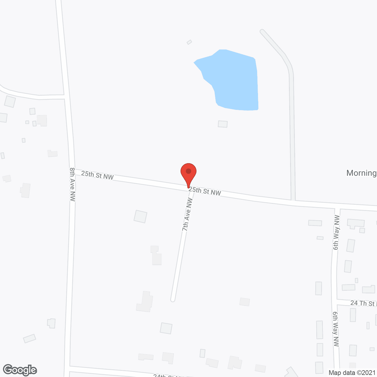 Morningview Estates in google map