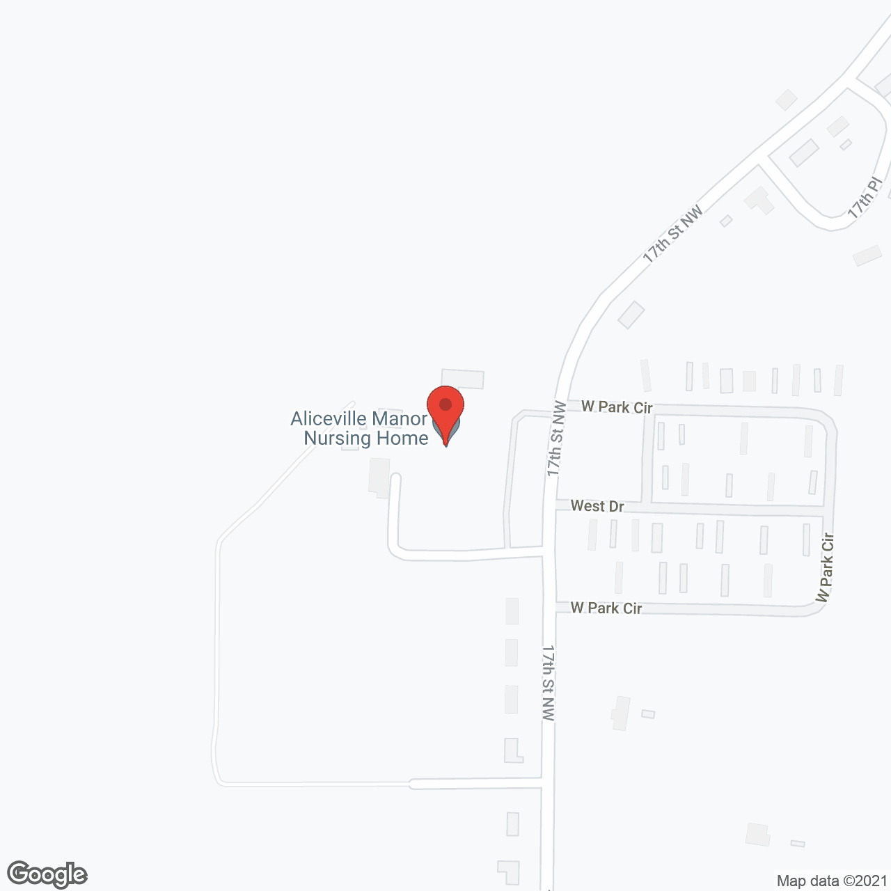 Aliceville Manor Nursing Home in google map