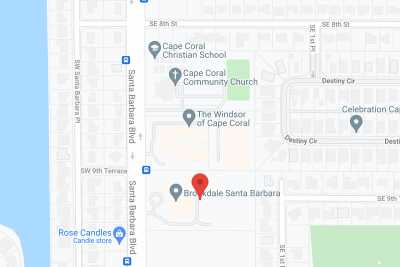 Brookdale Santa Barbara in google map