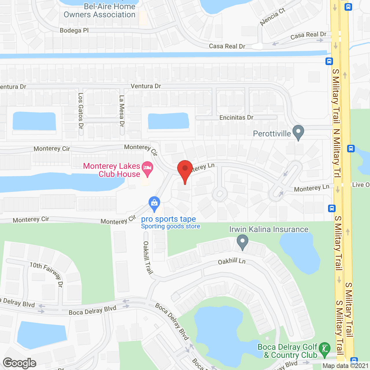 Living Assistance Service in google map