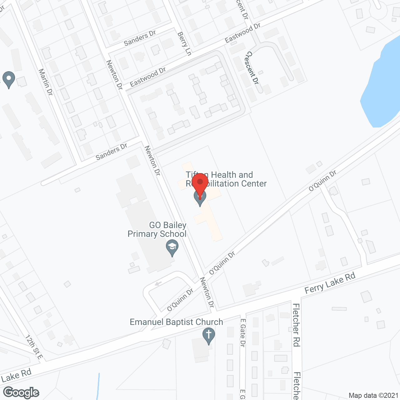 Golden Living Center Tifton in google map