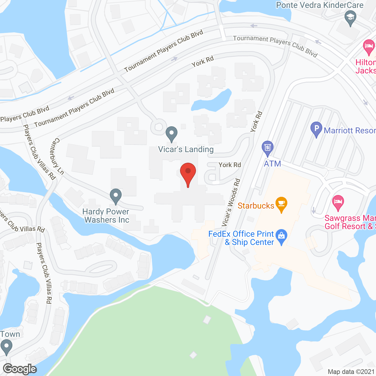 Vicar's Landing At Ponte Vedra in google map